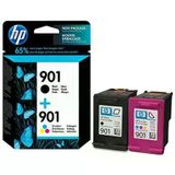 HP 901 Renkli 2'li Kartuş Set