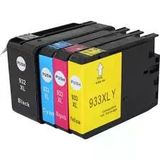 HP 932XL Siyah-933XL Mavi-933XL Sarı-933XL Kırmızı Takım Muadil Kartuş