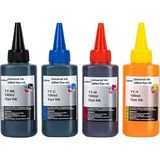 Hp 950XL/951XL (950/951) 251, 276, 8100, 8600, 8620 (4 Renk Set Uyumlu Kartuş Dolum Seti 4 Renk 100ML Mürekkep