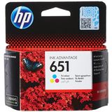 HP C2P11AE 651 Üç Renk 300 Sayfa Mürekkep Kartuş