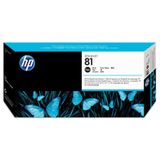 HP C4950A 81 Siyah Boya Baskı Kafası ve Baskı Kafası Temizleyicisi