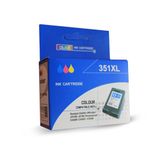 HP CB338E BK 351XL Sıfır Renkli Yüksek Kapasite Muadil Kartuş