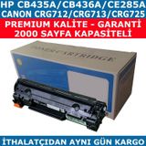 HP CE285A-CB435A-CB436A Siyah CRG712-CRG713-CRG725 Uyumlu Toner