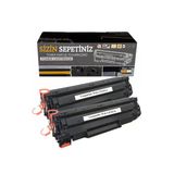 Hp Ce285a Toner Laserjet P1100 P1102 P1102w P1104 Ce285a 85A Chipli Muadil Toner 2 Adet