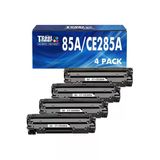 Hp Ce285a Toner Pro P1102w M1212nf Mfp P1109w M1217nfw P1102 P1100 M1132 M1210 1102W Printer (Black, 4-Pack