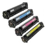 HP CE320A TAKIM LÜ 128A CM1415FN CM14 Uyumlu Toner