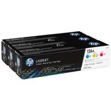 HP CF341A 126A Renkli Toner