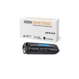 HP Cf531A M180N-M181F Mavi Muadil Toner