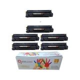 HP Çipli Ce285a 85a 5 + 1 Ekonomik Paket Garantili Uyumlu Toner Laserjet P1102-p1104 Muadil Toner (Siyah)