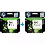 Hp Cn692ae + Cn693ae 704 Siyah + Renkli Kartuş Seti Kdo