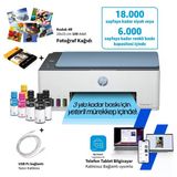 Hp Çok Fonksiyonlu Kablosuz Renkli Tanklı Yazıcı Wi-Fi Direct Usb Bağlantılı Akıllı Telefon Destekli Tarayıcı Fotokopi Özellikli Ev Ofis Tipi Yazıcı