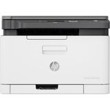 HP Color Laser MFP 178NW 4ZB96A Renkli Lazer Yazıcı 150 Sayfa Kapasite ile Tarayıcı ve Fotokopi Özelliği - Beyaz