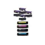 HP Color Laser MFP 178nw MFP 179fng MFP 179fwg yazıcı uyumlu 4 renk Muadil Toner Seti