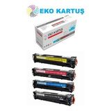 HP Color Laserjet CP1215 Muadil Toner Set
