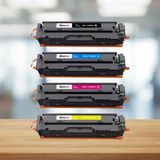 HP Color Laserjet Pro Mfp M454dn Çipli / W2030a / 415A Muadil Toner Takımı
