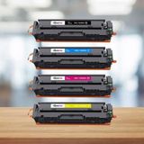 HP Color Laserjet Pro Mfp M454nw Çipli / W2030a / 415A Muadil Toner Takımı
