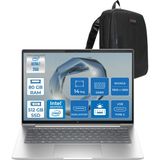 Hp Elitebook 6 G1I Intel® Core Ultra 7 255U 80GB Ddr5 512GB SSD 14" Wuxga (1920 x 1200), IPS 400 Nits Freedos Taşınabilir Bilgisayar C9XW2ETF22+ZETTAÇANTA - 512 GB - 80 GB