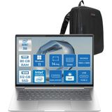 Hp Elitebook 6 G1I Intel® Core Ultra 7 255U 80GB Ddr5 512GB SSD 14" Wuxga (1920 x 1200), IPS 400 Nits WIN11PRO Taşınabilir Bilgisayar C9XW2ETP22+ZETTAÇANTA - 512 GB - 80 GB