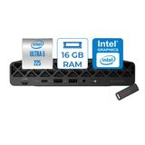 Hp Elitedesk 8 Mini G1 Aı Intel Ultra 5 225 4.9Ghz Ddr5 16Gb 512Gb+512Gb Ssd Intel Graphics Windows 11 Pro Mini Bilgisayar 998V3etp33 + Zettausb
