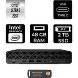 HP Elitedesk 8 Mini G1I Aı Core Ultra 5 225 Mini PC 48GB RAM 2TB SSD FreeDOS + Per4 USB 998V3ETPN323 - Yok (Free Dos)