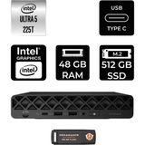 HP Elitedesk 8 Mini G1I Aı Core Ultra 5 225 Mini PC 48GB RAM 512GB SSD FreeDOS + Per4 USB 998V3ETPN321 - Yok (Free Dos)