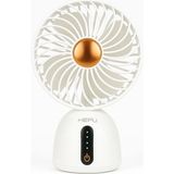 HP-F07 USB Şarjlı Sessiz Masaüstü Mini Fan 360 Derece Ayarlanabilir Gövde Vantilatör