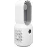 HP-F29 Sessiz Pervanesiz 106° Döner USB Şarjlı Masaüstü Fan – Bluetooth Hoparlör Gece Lambası 3'ü 1 Arada Akıllı Tasarım - Beyaz