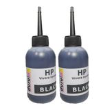 HP F390 F394 F4100 Siyah 2x100 ml Uyumlu Kartuş Mürekkep Dolum Seti