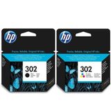 HP F6U66A 302 Siyah Mürekkep Kartuşu