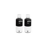 HP Gt51xl Ink Tank Ikili Siyah Kartuş Dolum Mürekkep Seti Gt51xl-gt52-530-bk-2li