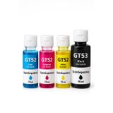 HP Gt53xl-Gt52 / Deskjehp GT-5821 Uyumlu 4 Renk Orijinal Mürekkep