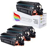 Hp Laserjet Pro Mfp M125A 83A Muadil Toner 4'lü Paket - Siyah