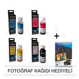 HP Officejet 6000 Wireless 1 Takım Photoink Mürekkep Uyumlu Fotoğraf Kağıdı