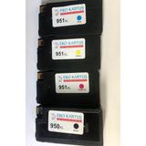 Hp Officejet Pro 8100 Eprinter 4 Renk Takım Muadil Kartuş, - Siyah