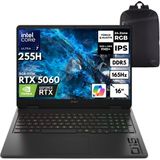 Hp Omen 16-AM0018NT Ultra 7-255H 32-Gbddr5 2 Tbssd RTX5060 (8GB-115W) 16" 165Hz Windows 10 Home + Hmf Sırt Çantası BQ1Z1EAHMF67 - 32 GB