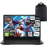 Hp Omen 17-DB1003NT Ryzen Aı 9-365 48 -Gbddr5 2 Tbssd RTX5070 (8gb-Gddr7) 17.3" Fhd Windows 11 Pro + Hmf Sırt Çantası C67G1EAHMF19 - 48 GB