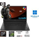 Hp omen 17-DB1015NT Ryzen Ai 7-350 40GB 1tb RTX5060 8gb 17.3 144hz W11 Pro C2EZ5EA Duddi - 1 TB - 40 GB