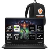 Hp Omen 17 Ryzen Aı 7 350 Rtx 5060 8gb 128GB Ram 2tb SSD 17.3" Fhd (1920X1080) 144Hz Freedos C2EZ3EAP358 Gaming Laptop + Per4 Çanta - 2 TB - 128 GB