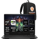 Hp Omen 17 Ryzen Aı 7 350 Rtx 5060 8gb 48GB Ram 1tb SSD 17.3" Fhd (1920X1080) 144Hz Freedos C2EZ3EAP333 Gaming Laptop + Per4 Çanta - 1 TB - 48 GB