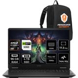 Hp Omen 17 Ryzen Aı 7 350 Rtx 5060 8gb 96GB Ram 4tb SSD 17.3" Fhd (1920X1080) 144Hz Freedos C2EZ3EAP353 Gaming Laptop + Per4 Çanta - 4 TB - 96 GB