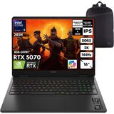 Hp Omen Slim 16-AN0017NT Ultra 9-285H 32-Gbddr5 2 Tbssd RTX5070 (8gb-Gddr7) 16" 2k 144Hz Windows 10 Pro + Hmf Sırt Çantası CD7K1EAHMF41 - 32 GB