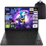 Hp Omen Slim Ultra 9-285H 32-Gbddr5 2 Tbssd RTX5070 (8gb-Gddr7) 16" Wqxga Windows 10 Pro + Hmf Sırt Çantası CD7J6EAHMF25 - 32 GB