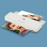 HP OneLam 400 A3 Beyaz Laminasyon Makinesi 75-125 Mikron Hızlı Ciltleme Fonksiyonu ile