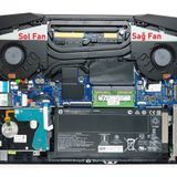 HP Pavilion Gaming 8UF06EA Fan V1 Sağ Fan