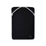 HP - PC Protective çift taraflı kılıf, 15,6 dizüstü bilgisayarlar için, çift taraflı tasarım, siyah/gümüş