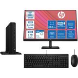 Hp Pro Mini 260 G9 Intel I5 1335U 4,6ghz 64GB 2tb SSD Intel® Iris® Xe+23.8 Mon 100Hz Freedos Mini Masaüstü Bilgisayar A55C4ETZF24+ZETTAUSBBELLEK - Yok (Free Dos)