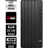 HP Pro Tower 290 G9 i5 13500 Masaüstü Bilgisayar 32GB RAM 512GB SSD FreeDOS + Per4 USB B70VKATPN353