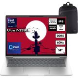 Hp Probook 4 G1I 14 Aı Ultra 7-255U 40-Gbddr5 2 Tbssd Intel UHD Graphics 14" Wuxga Windows 10 Pro + Hmf Sırt Çantası CW5W4EAHMF70 - 40 GB