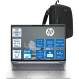Hp Probook 4 G1I Intel Ultra5 225H 48GB Ddr5 2tb SSD 14" Inch Intel® Arc™ 130T Gpu Wuxga (1920X1200) IPS 300NITS Freedos Taşınabilir Bilgisayar D29QJETF19+ZETTAÇANTA - 2 TB - 48 GB