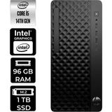 HP Prodesk 2 Tower G1I i5 14500 Masaüstü Bilgisayar 96GB RAM 1TB SSD FreeDOS + Per4 USB B6XX1ETPN318